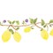 Lemon Branch Wall Stencil Border | 3274 by Designer Stencils | Reusable Art Craft Stencils for Painting on Walls, Canvas, Wood |